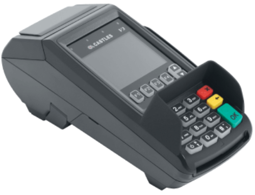 Мобильный POS-терминал Castles VEGA 3000M2 3G 3,5” Color touch screen contactless